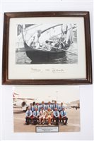 Lot 169 - TRH The Prince and Princess of Wales - signed...