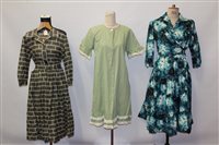 Lot 3102 - Selection of ladies' vintage dresses, 1930s -...