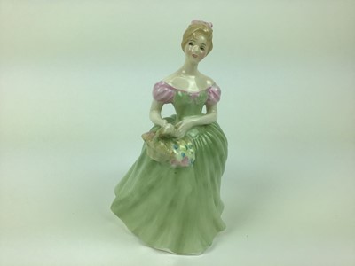 Lot 12 - Five Royal Doulton figures - Clarissa HN2345,