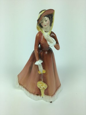 Lot 12 - Five Royal Doulton figures - Clarissa HN2345,
