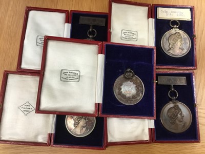 Lot 116 - Five 1920s Royal Academy of Music medals