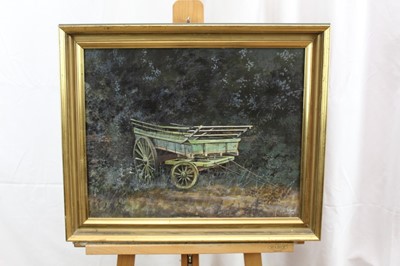 Lot 1100 - *Clive Madgwick - oil on canvas - Cart