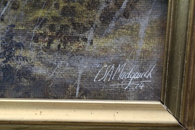 Lot 1100 - *Clive Madgwick - oil on canvas - Cart