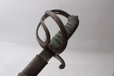 Lot 329 - Victorian military sword with three bar hilt