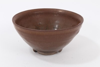 Lot 56 - Chinese hare's fur glazed bowl