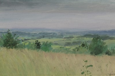 Lot 6 - John Osborne framed oil on board - landscape