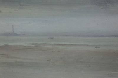 Lot 8 - John Osborne framed oil on board - seascape