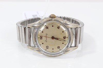 Lot 180 - 1940s Breitling Gentlemans wristwatch