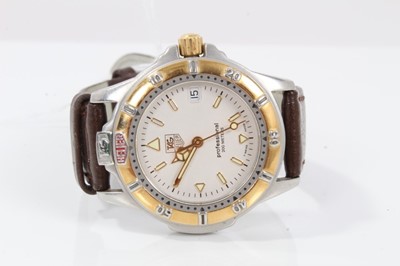 Lot 178 - Tag Heuer WF1220-KO professional wristwatch