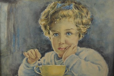 Lot 216 - 1920s watercolour by Mrs Calvert Jones