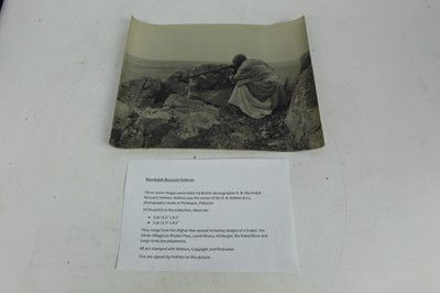Lot 1126 - Randolf Bezzant Holmes set of seven photographs of the Afghan war