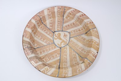 Lot 40 - Hispano Moresque dish