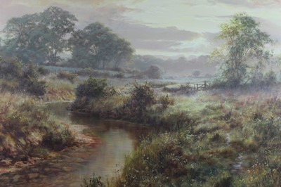 Lot 220 - David Dipnall oil on canvas landscape