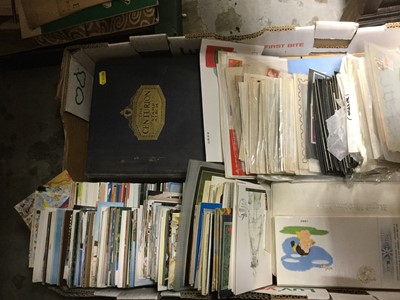 Lot 288 - One box of stamps and Covers
