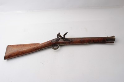 Lot 375 - Fine George III Flintlock blunderbus by N....