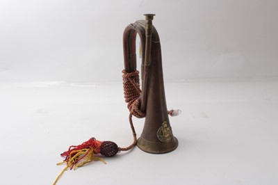 Lot 275 - Australian brass military bugel