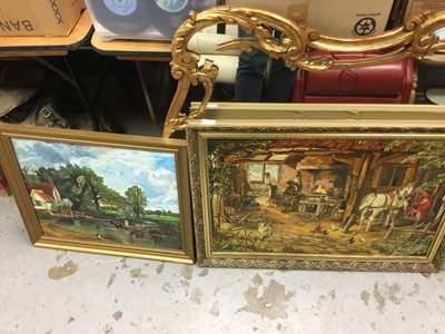 Lot 120 - Group of Decorative pictures including marine scenes