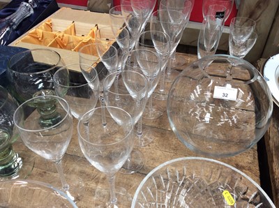 Lot 32 - Suite of Stuart Crystal and Dartington glassware