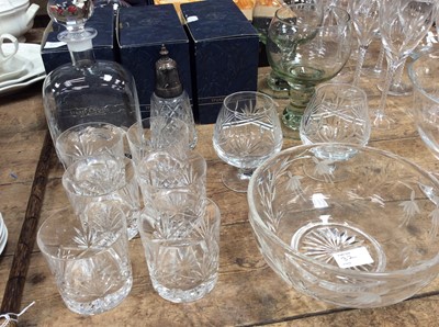Lot 32 - Suite of Stuart Crystal and Dartington glassware
