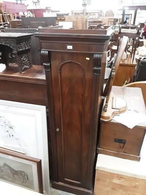 Lot 1007 - Victorian batchelors wardrobe
