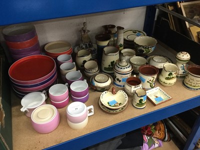 Lot 77 - Group of Arzberg of Germany ceramics and Cornish ware