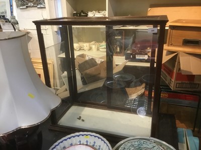 Lot 186 - Large glazed cabinet