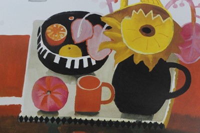 Lot 564 - *Mary Fedden signed limited edition print 'The Orange Mug', 1996, No. 490 / 550