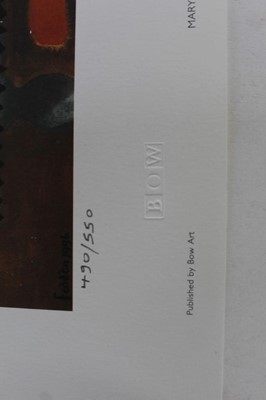 Lot 564 - *Mary Fedden signed limited edition print 'The Orange Mug', 1996, No. 490 / 550