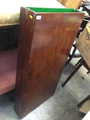 Lot 1030 - Victorian mahogany table top bagatelle with accesories