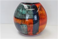 Lot 2067 - Poole Pottery studio vase with Delphis-style...
