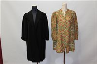 Lot 3128 - 1940s evening jacket - paisley influence...
