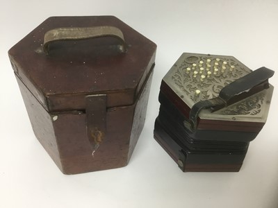 Lot 141 - Victorian Lachenal concertina