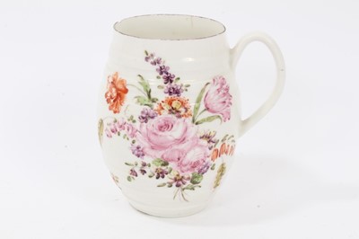 Lot 50 - Derby barrel-shaped mug