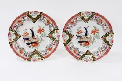 Lot 122 - A good pair of Masons Ironstone plates