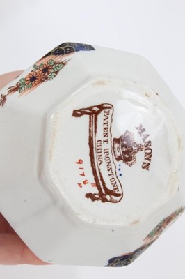 Lot 68 - A rare Masons Ironstone relief moulded jug, five other Masons jugs and two tooth brush vases