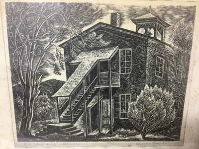 Lot 144 - Charles Frederick Surendorf 1906-1979) two woodcut prints