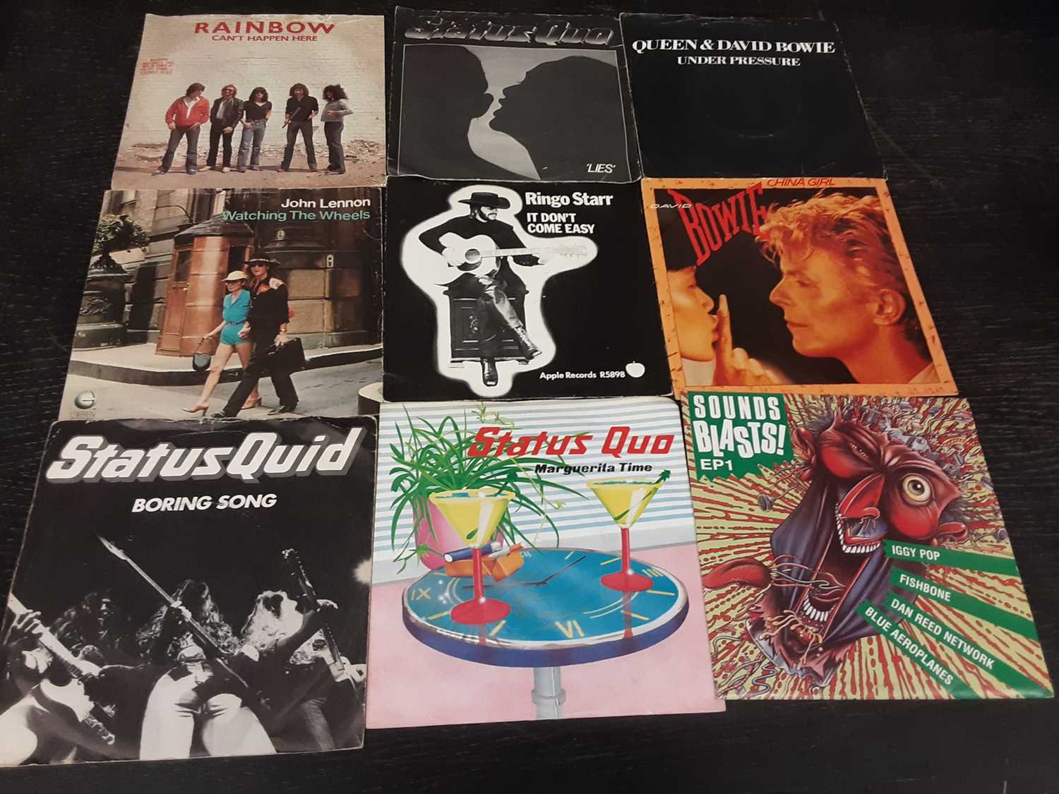 Lot 964 - Single records (approx 150 ) including AC / DC, Procul Harum, The Sweet, Amen Corner, Humble Pie and Bruce Springsteen