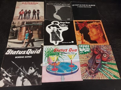 Lot 964 - Single records (approx 150 ) including AC / DC, Procul Harum, The Sweet, Amen Corner, Humble Pie and Bruce Springsteen