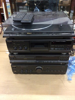 Lot 813 - Technics Hifi System with Speakers