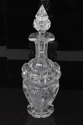Lot 64 - Thomas Webb 'Rock Crystal' decanter
