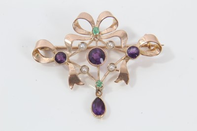 Lot 207 - Edwardian Suffragette brooch