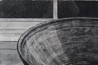 Lot 1094 - *Richard Bawden (1936) etching - Cardew Bowl, signed and numbered 70/85