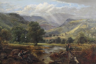Lot 280 - 19th century oil on canvas - landscape