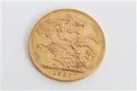 Lot 3227 - George V gold sovereign - 1927