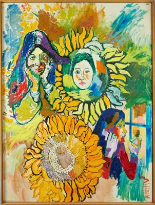 Lot 424 - *John Randall Bratby (1928-1992) oil on canvas 