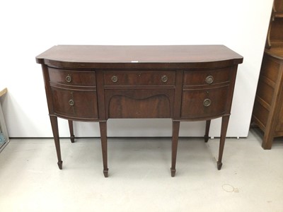 Lot 41 - Edwardian mahogany sideboard in the Georgian style