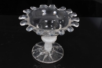 Lot 155 - Georgian glass sweetmeat, c.1760