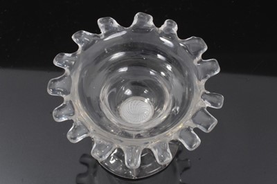 Lot 155 - Georgian glass sweetmeat, c.1760