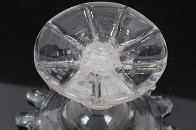 Lot 155 - Georgian glass sweetmeat, c.1760