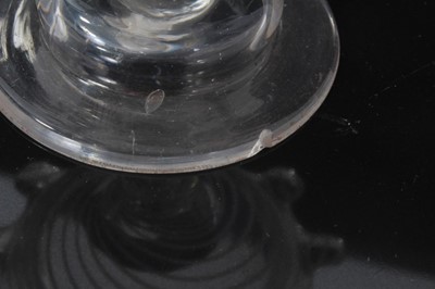 Lot 156 - Georgian glass sweetmeat, c.1760